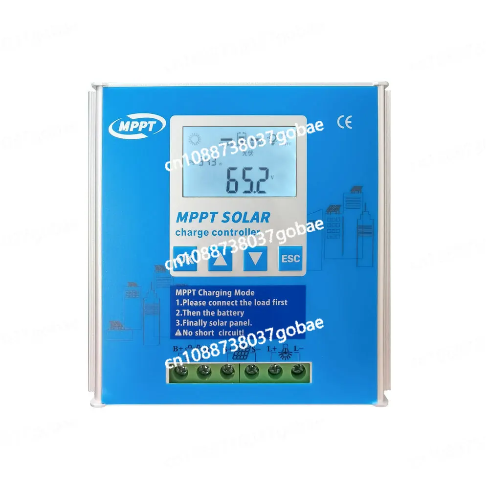 MPPT Solar Charge Controller Universal 10A-100A Solar Controller GPRS/RS485 Communication