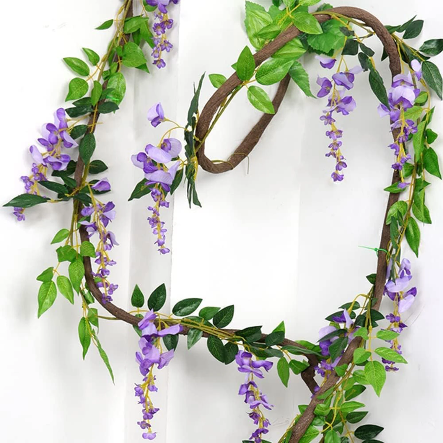 

2 Meters Hydrangea Leaf Vine Wedding Decorative Plants Wall Arrangement Home Room Table Party Decoration Artificial Flowers Gift