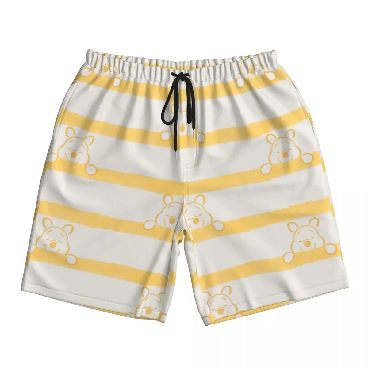 

Мультфильм Винни Пух плавательные 3D брюки женские плавки пляжный принт короткие брюки графические летние мужские шорты