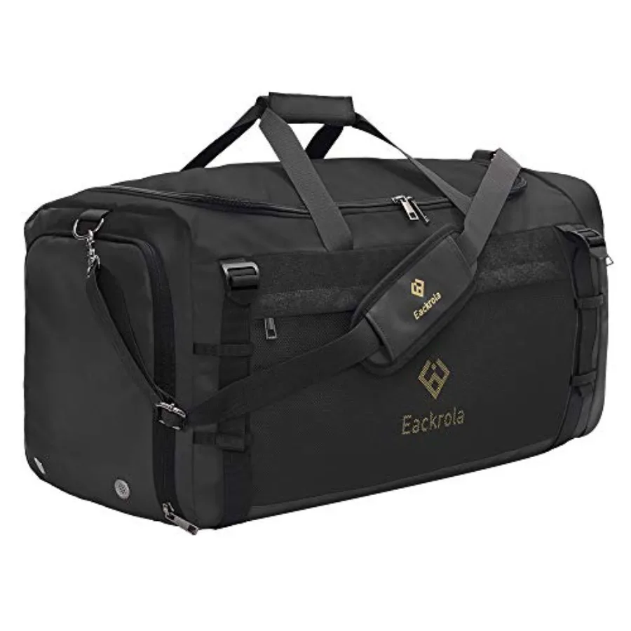 

Gym Bag for Men and Women -travel Duffle Bag with Wet Compartment and Mesh Pockets for Travel, Sports, Fitness and Workout