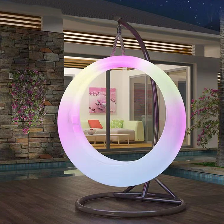 

Outdoor Waterproof Swing Landscape Lights LED Color RGB Remote Control Dimming Villa Garden Garden square Decorative Lights