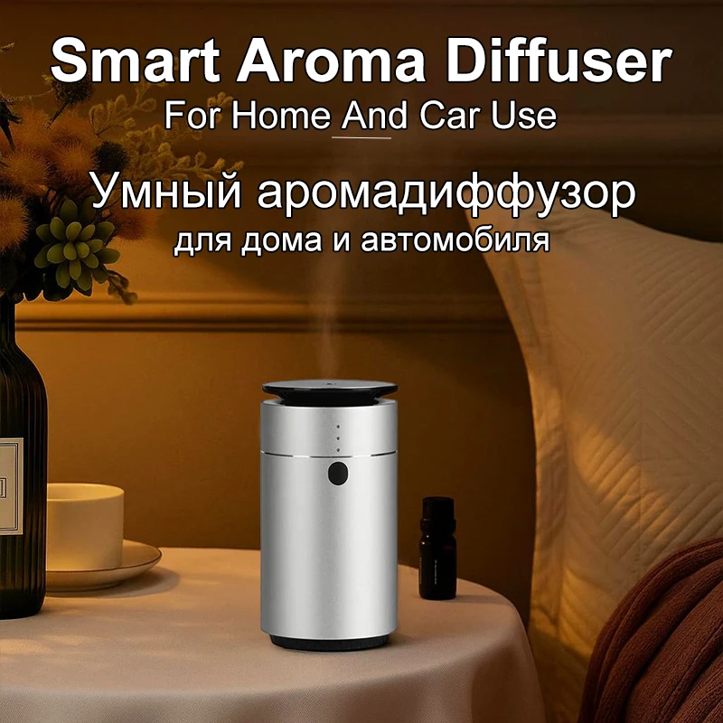 

Professional Essential Oil Aroma Diffuser Smart Timer Quiet Fast Deodorization AI Auto Sensing 80m³ Coverage for Home Car​