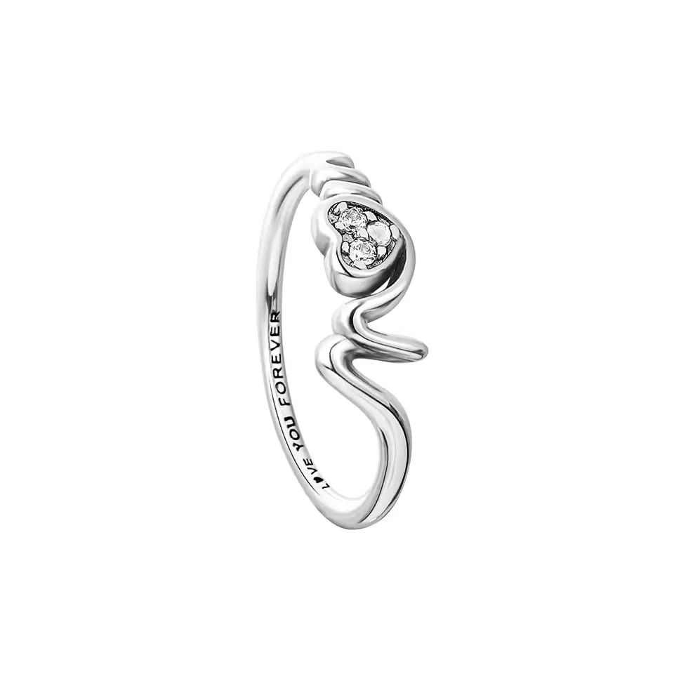 2025 New 925 Sterling Silver Shiny Classic Square Crown Heart-shaped Ring Exquisite Luxury Charm Jewelry Holiday Surprise Gifts gallery 4