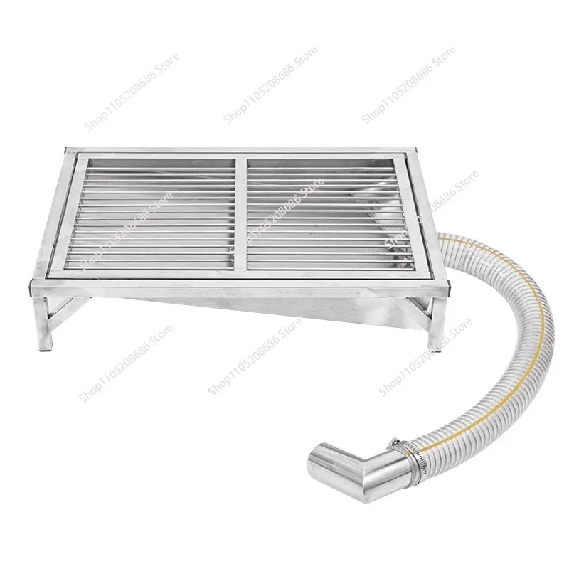 

304 Stainless Steel Automatic Flushing Dog Toilet Indoor Straight-through Sewer Pet Bedpan Urinal Medium and Large Dogs