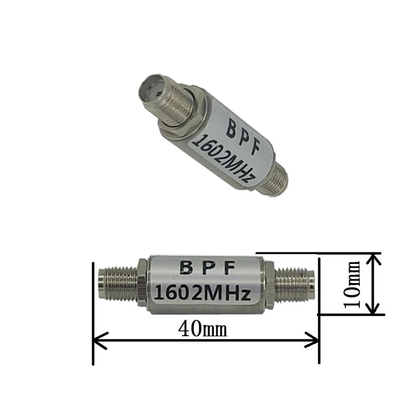 Filtre passe-bande L1, 1602MHz, 1590-1610MHz