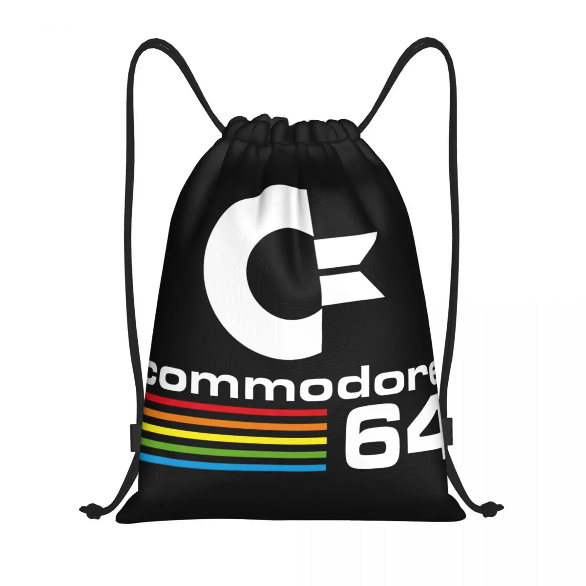 Commodore กระเป๋ากีฬาแบบหูรูดอเนกประสงค์มีโลโก้64ชิ้น