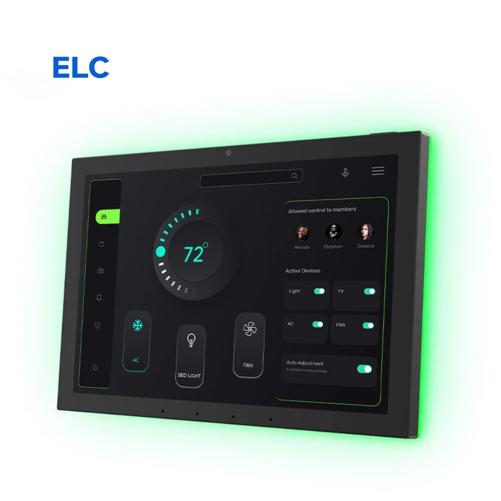 

Factory Hotel Automation Wall Mount Tablet With Rj45 Touch Screen Smart Home Device Control Display Tablet With RK3566