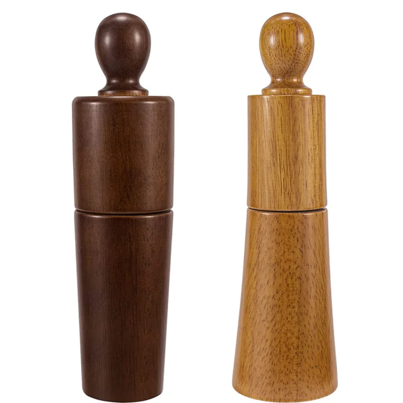 

Wood Salt and Pepper Grinder - Wooden Mills, Gourmet Precision Mechanisms Premium Sea & Peppercorns