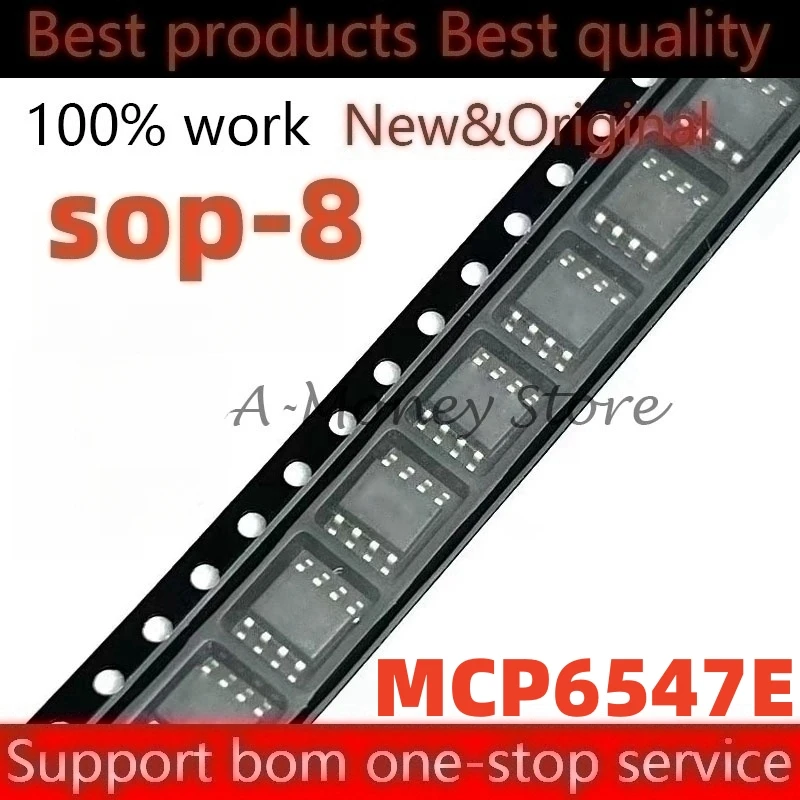 

(5-10pcs)MCP6547E MCP6547 6547 MCP6547-E/SN sop-8