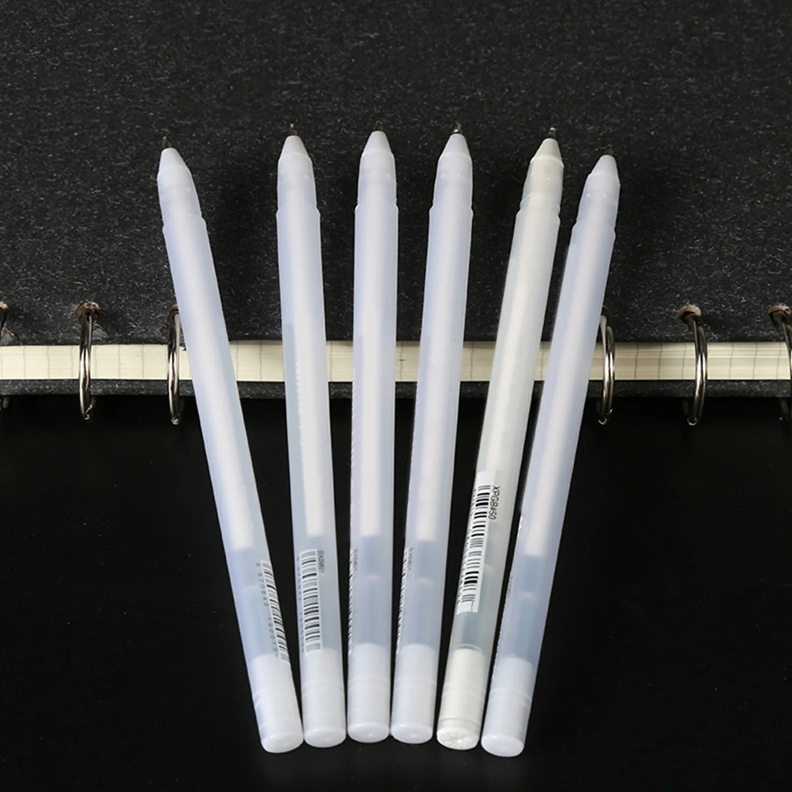 

6Pcs Premium White Oil Paint Markers Fine Tip Permanent Opaque on Porous Nonporous Surfaces Arts Crafts Signs Tools