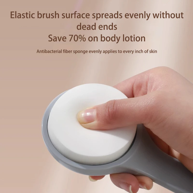 Multi-Function Lotion Sunscreen Ointment Applicator Long Handle Body Cleaner Shower Brush Free Sunscreen Back Applicator