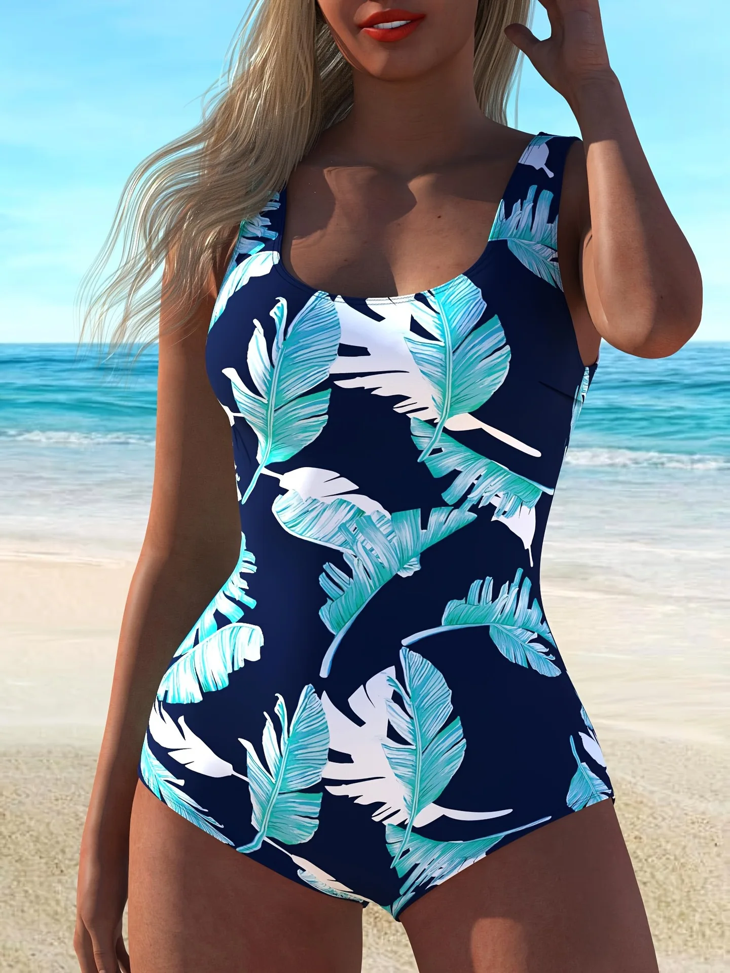 

Женский купальник, боди, сексуальный комплект бикини с высокой талией и цветочным принтом, цельный костюм с контролем живота, сексуальный шорты с цветочным принтом, новый костюм