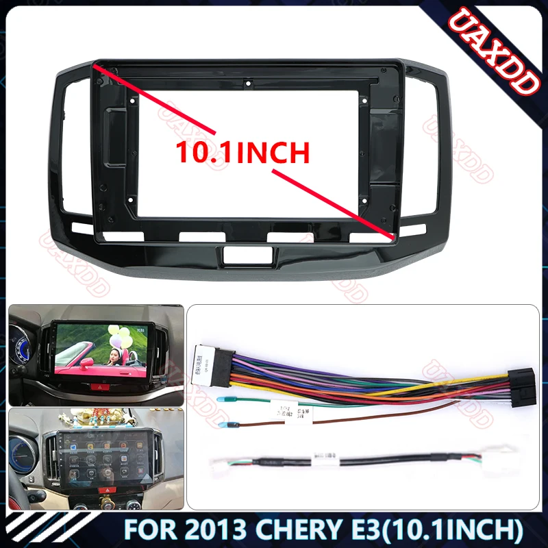 

FOR 2013 CHERY E3 10.1INCH Car Radio Android Stereo audio screen multimedia video player navigation cables Harness frame