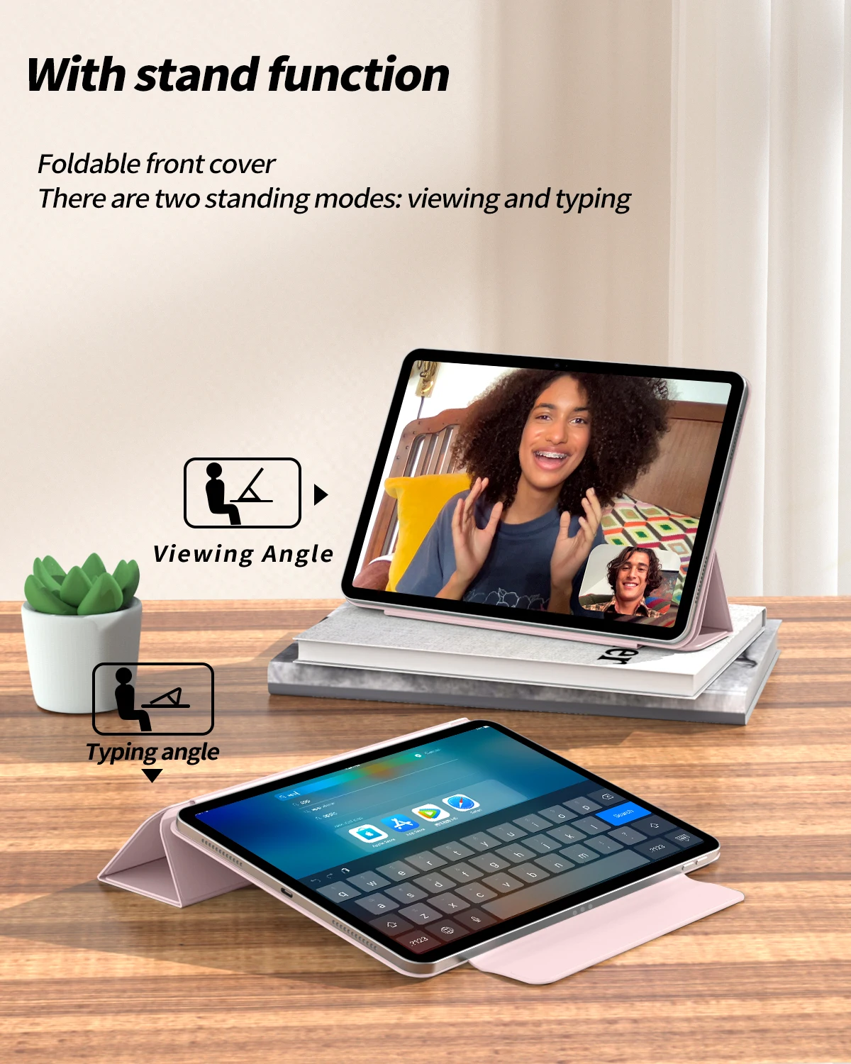 ZOYU Magnetyczne etui z dzielonym etui na tablet iPad 10 Air 11 13 Pro 13 mini6 dla iPad Air 4/5th Pro 11/12.9 2021 cali Etui z klamrą magnetyczną — zdjęcie 7
