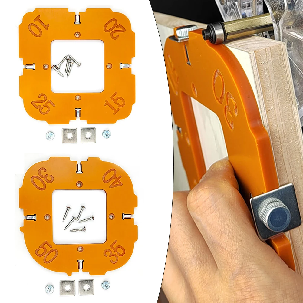 Wood Panel Radiu QuickJig Router Table Bit Jig Corner Template Woodworking Tool Achieve Perfect Rounded Corners