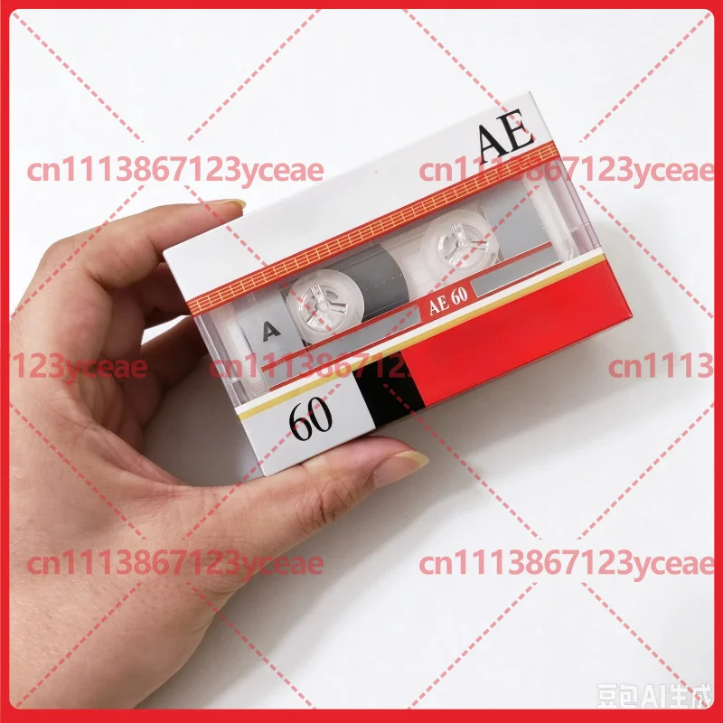 For NATURE AE60 Type I Blank Audio Cassette Tape, Retro Analog Audio, Audiophile Collectible