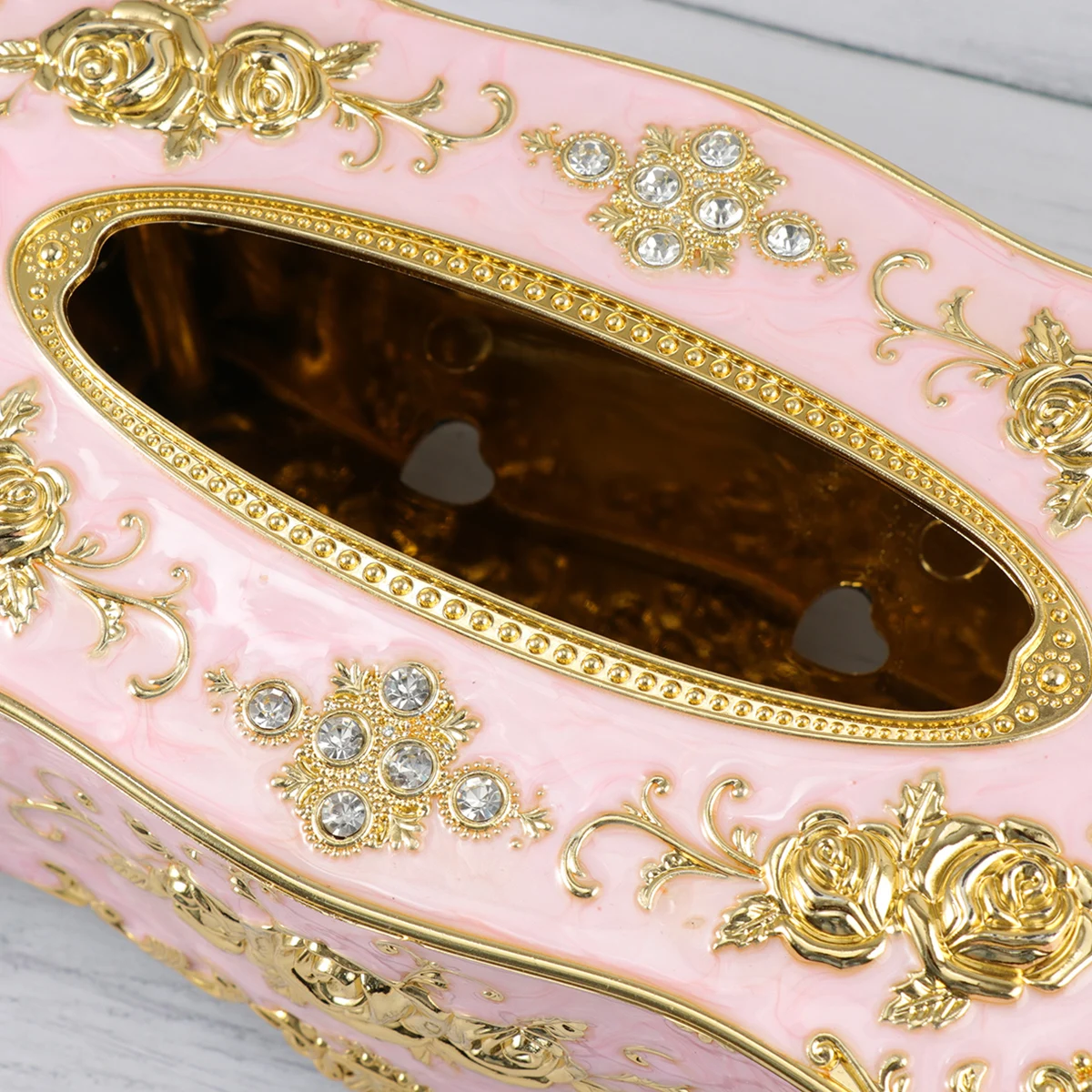 

Desktop Tissue Box Paper Towel Holder Creative Fashion Napkin Supplies European Style