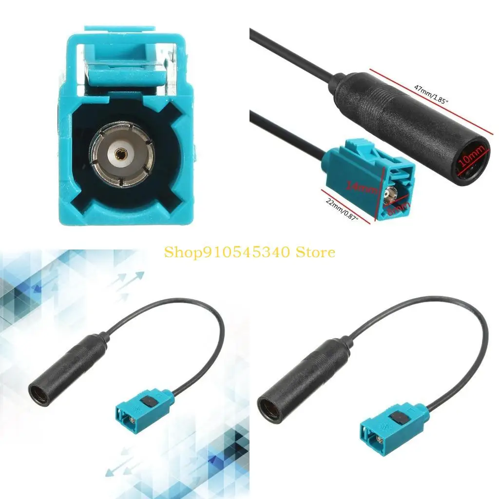 

U2JA Durable ABS Car Antenna Adapter Convenient Car Transmitter for Music Players Upgrades Car with Wireless Transmission