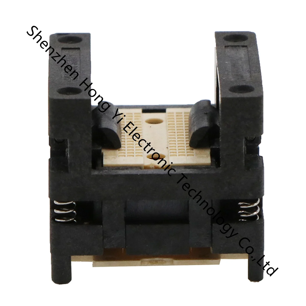 BGA96-0.8 Electronic component socket test stand burning seat DDR chip down pressure aging seat IC welding seat size 13 * 7.5MM