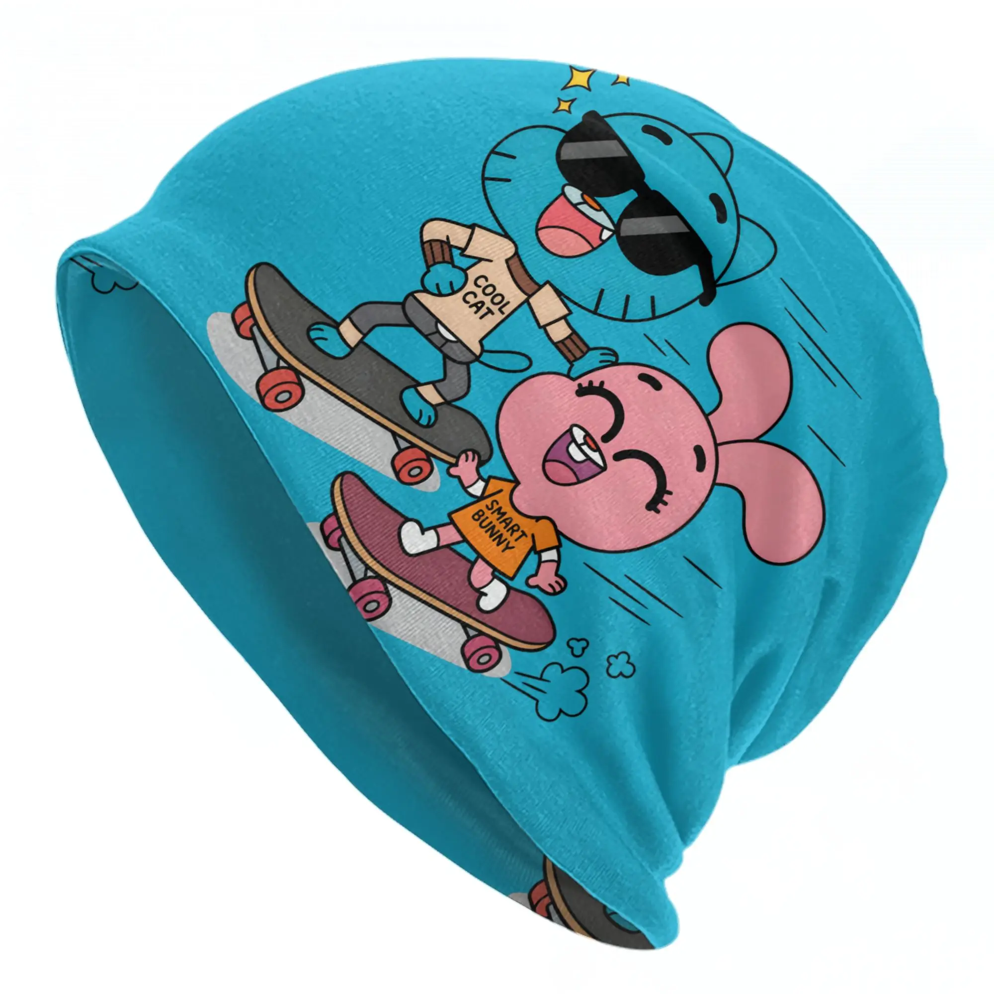 Gumballs Anais Caps Amazings Gumballs Hip Hop Unisex Outdoor Skullies Beanies Hats Spring Warm Multifunction Bonnet Hat