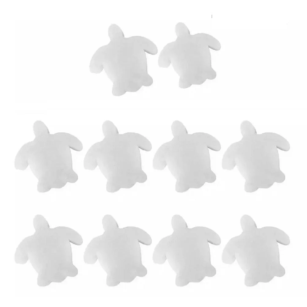 

10 Pcs Oil Absorbing Sponge Pool Filter Cleaning Spa Hot Tub Cartoon Tortoise White Pool Filter Sponge Premium