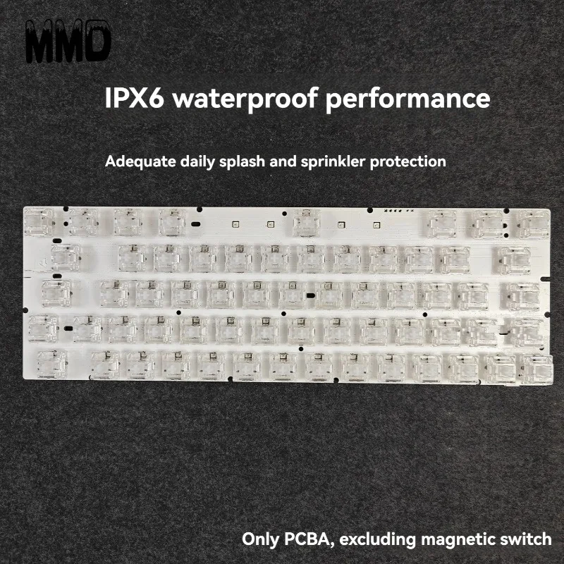 Magnetic Switch Keyboard PCBA Suitable for GH60 Mp6+ Mad60 GT60 Keyboard Customized Office E-sports Game Keyboard Accessories