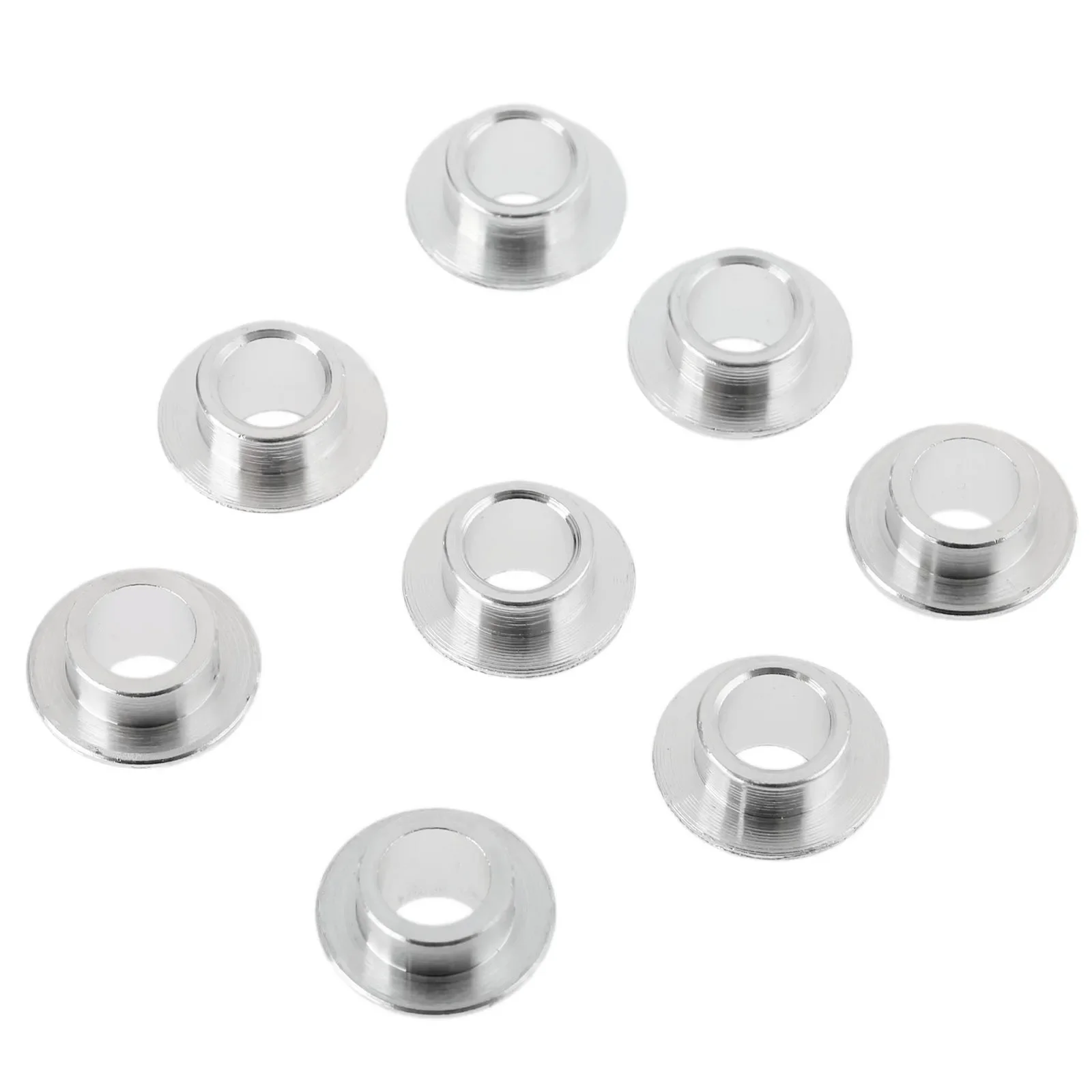 gohantee Skate Wheel Accessories 8PCS Aluminium 8mm Skate Bearing Bushing Spacers for Standard