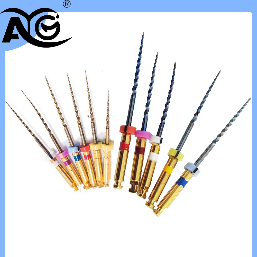 AG 19/21/25mm SX-F3 Blue Files Rotary Universal Engine Endodontic Anti-Fatigue Constant Needle Dentistry Root Canal Material