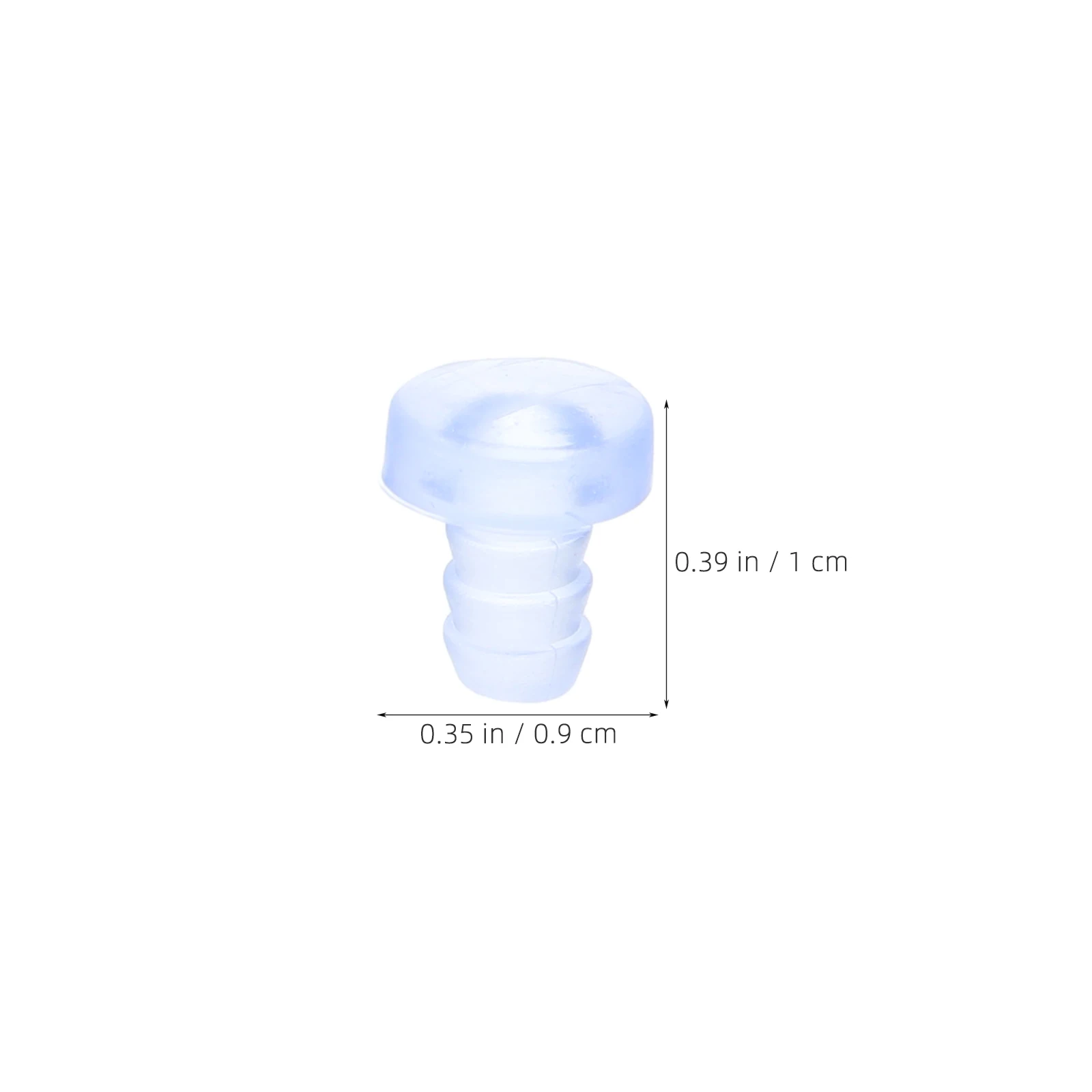 50PCS Foot Clear Rubber Outdoor Cabinet Door Rubber Grippers Grippers Dust Proof Anti Slip Pads Furniture Legs Protector