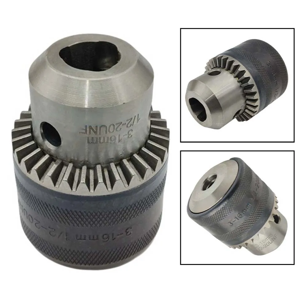 Replacement Parts Drill Chuck 1004685-74 For DWE1622K 1/2 Inch Drill Chuck Accessory Grey Metal Component For Drilling Machine