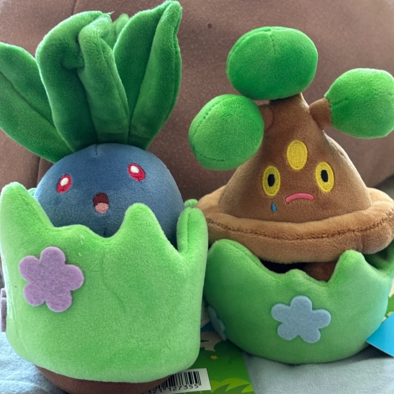 pokemon-oddish-peluche-portachiavi-serie-avventura-erbacea-design-vaso-bambola-imbottita-accessorio-zaino-petilil-regalo-di-compleanno