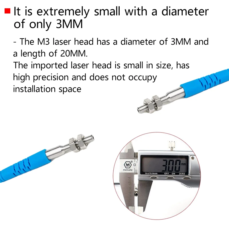 PARMA sensor M3 Ultra-small laser beam photoelectric switch sensor Visible light Infrared sensor switch NO