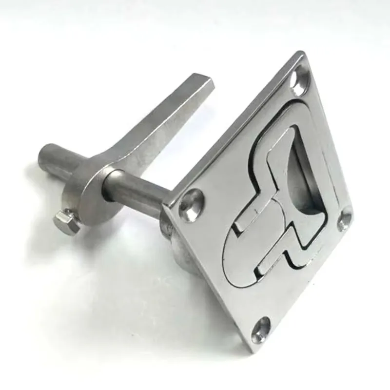 STTL OEM Custom Yachting Boat Stainless Steel Deck Parts Turn Lock Lift Handle