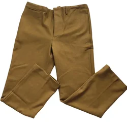 M37 Uniform Pants, Woolen Cloth Trousers, Normandy Landing Period, Retro WW2 US Training Sportswear, Running Pant