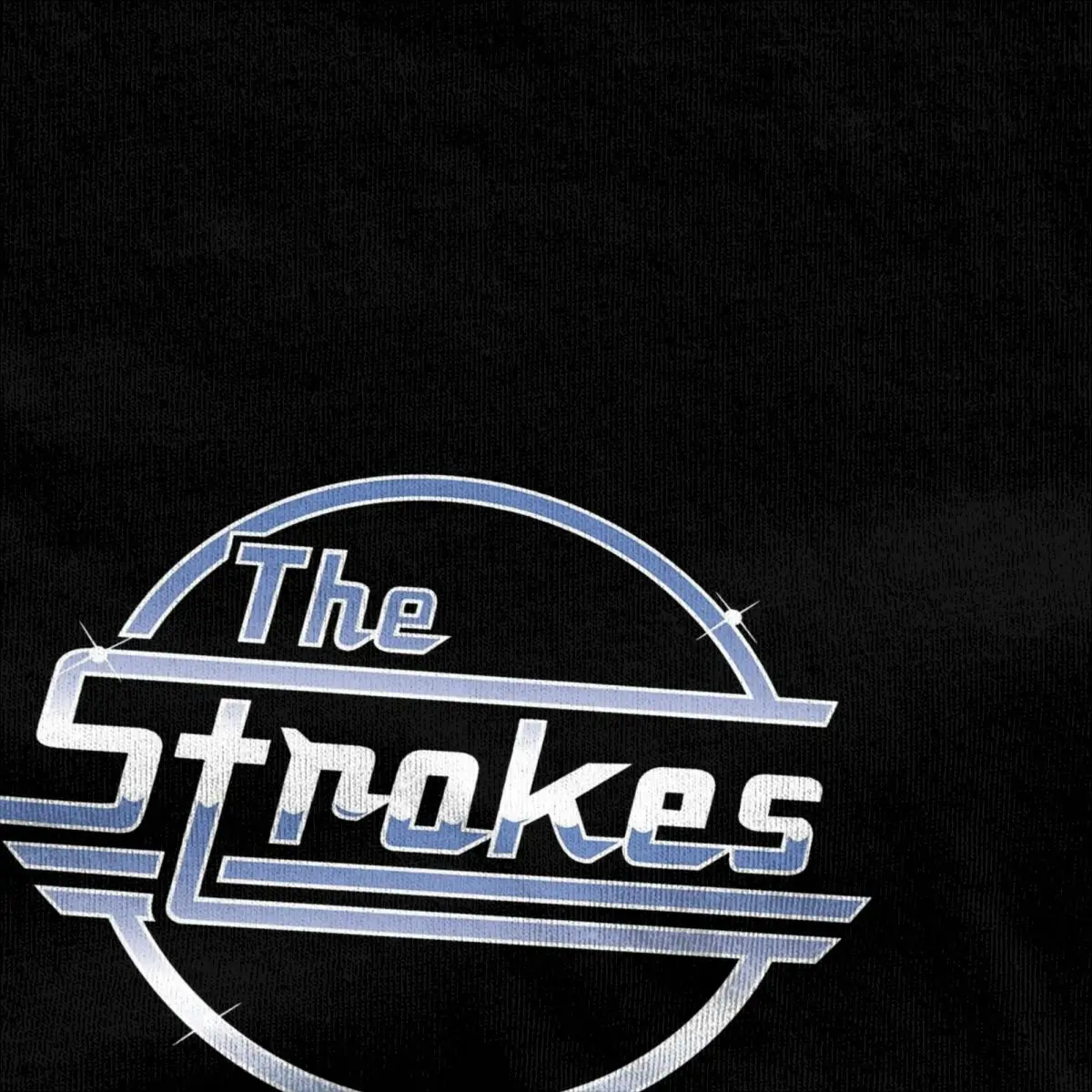 The Strokes T Shirt Beach Popular Band Logo Funny T-Shirts Cotton Harajuku Tshirt For Men Short Sleeves Printed Top Tees