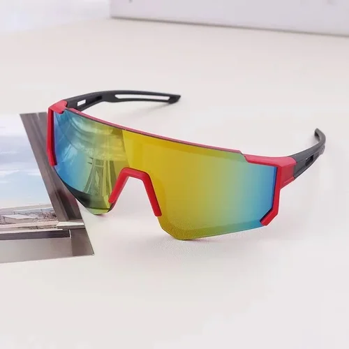 Imagen 2 del producto Gafas de sol para ciclismo para niños, lentes de sol para deportes de pesca MTB, UV400, para acampar, para niños y niñas, para exteriores