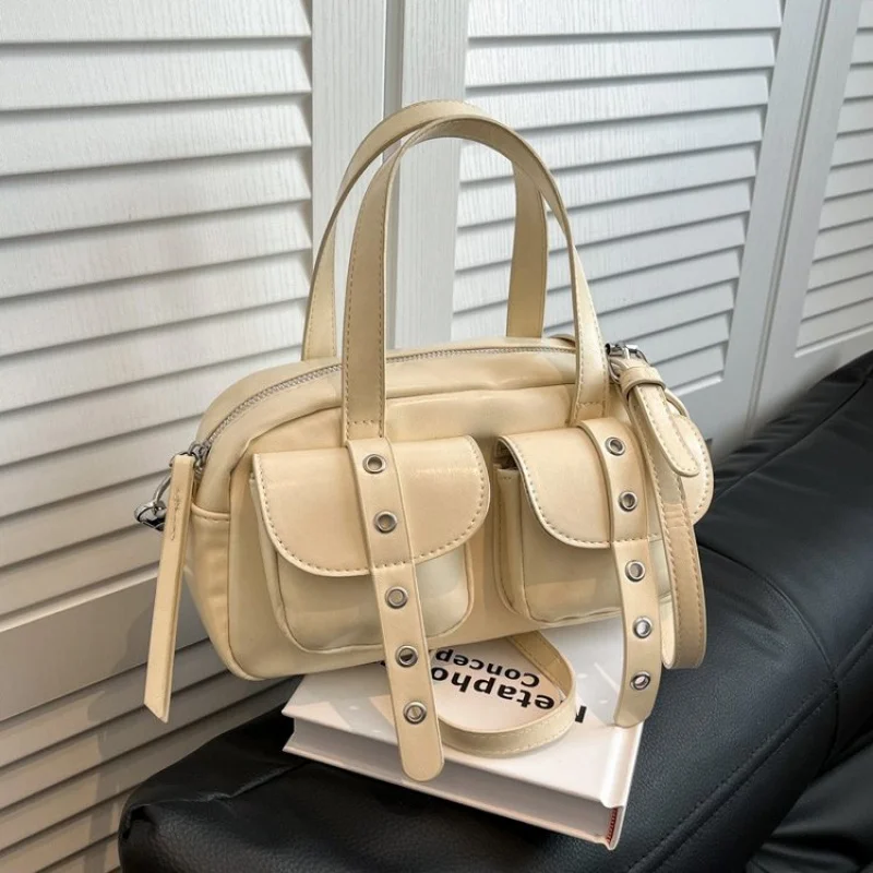 

Fashionable Luxury Tote Leather Women's Bag Famous Designer Classic Elegant Crossbody Daily Vintage Bag