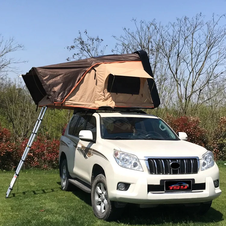 Hard Shell Tent 4-5 Person Rooftop Tent Automatic Portable Car Tent