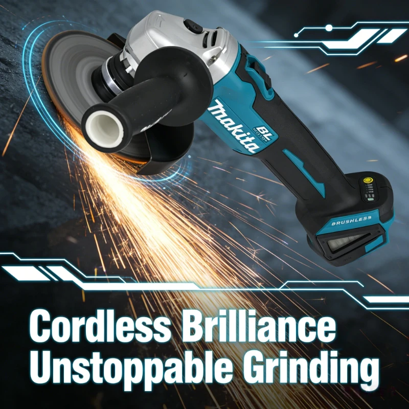 makita-dga404-power-tools-18v-rechargeable-angle-grinder-electric-polishing-and-cutting-machine