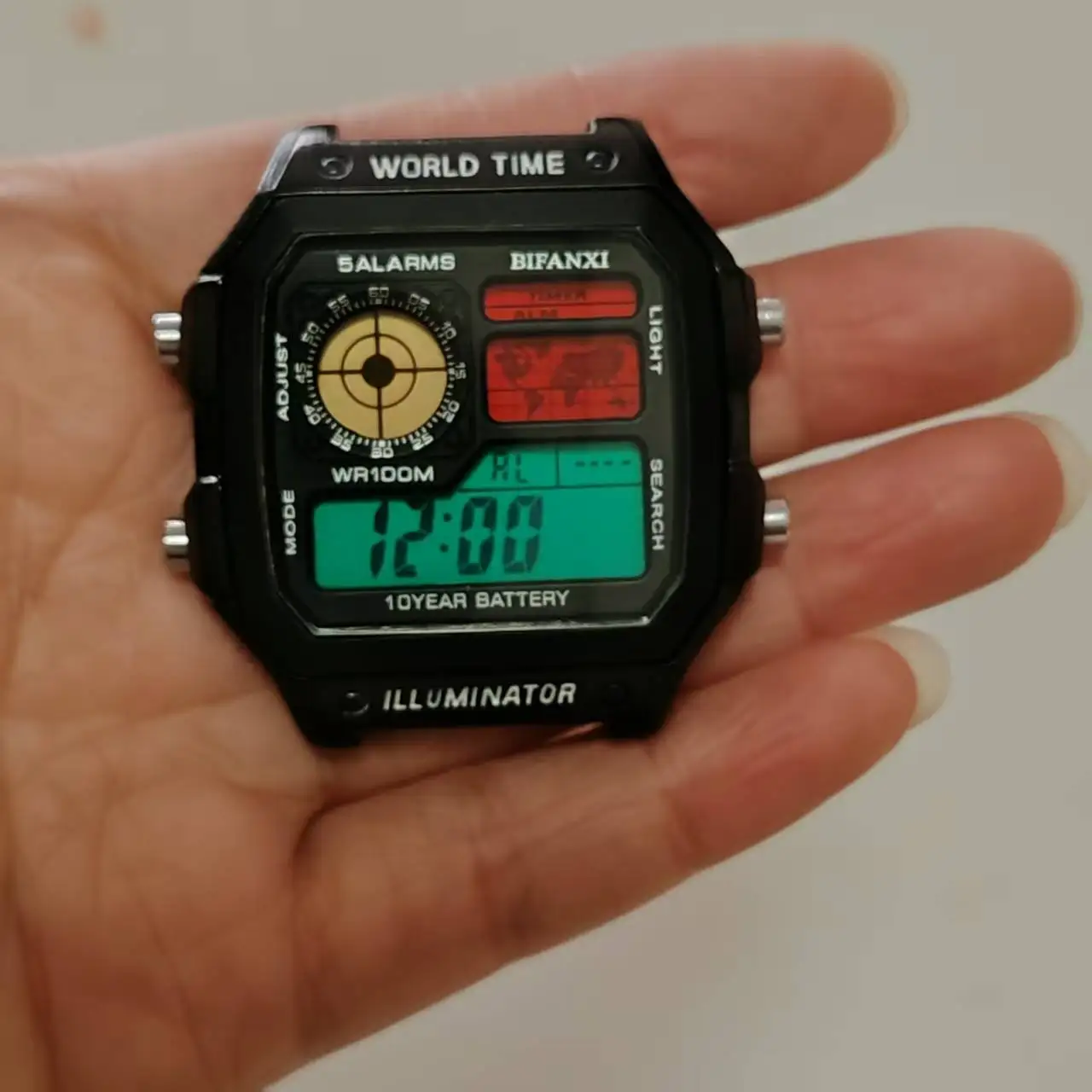 Совместим с маленьким квадратным корпусом BIFANXI AE1200/модифицированным металлическим корпусом из нержавеющей стали, аксессуарами для часов