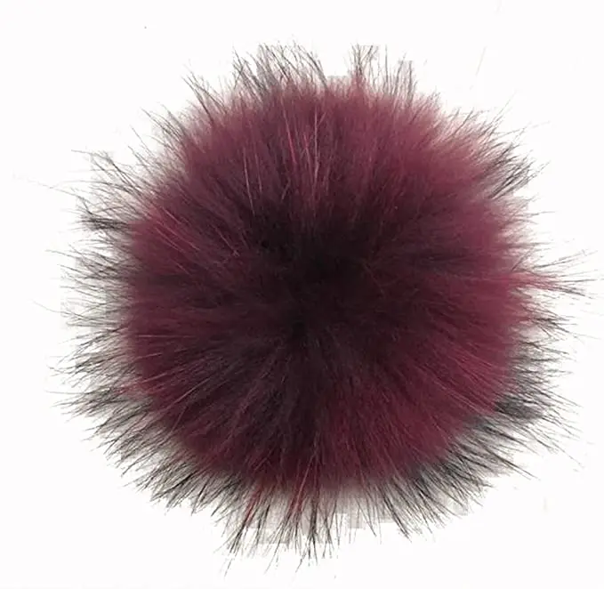 Big Size DIY Real Fox Fur Pompoms Raccoon Fur Pom Poms Balls Natural Fur Pompon For Hats Bags Shoes Scarves Accessories, image 25