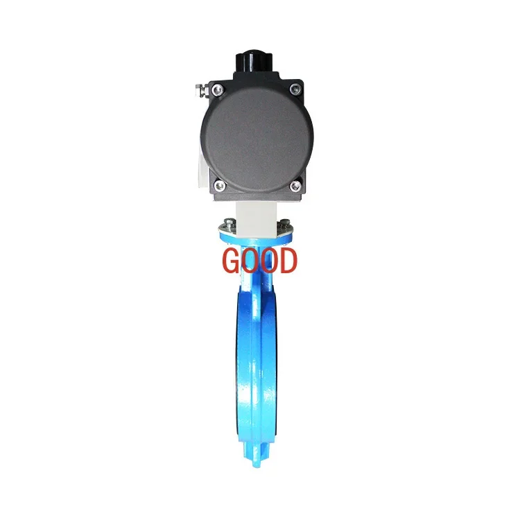 Pneumatic Butterfly Valve Pneumatic Wafer Butterfly Valve D671X-16C