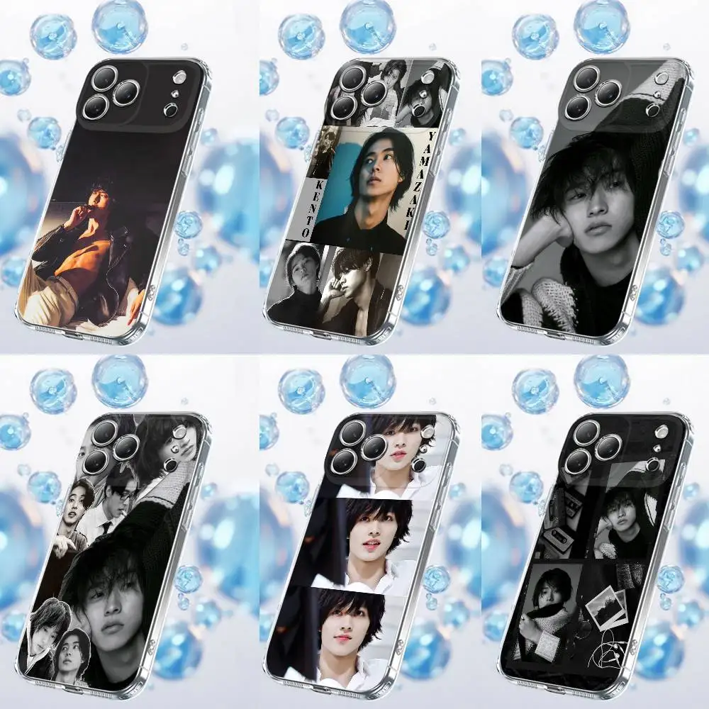 

Чехол для телефона K-Kento Y-Yamazaki для iPhone 17,16,15,14,13,12,11,Plus,Pro,Max,Plus,E,Air,Mini Transparent Cover