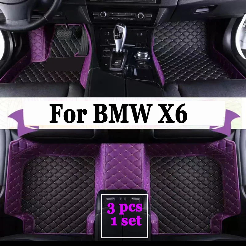 

Автомобильные коврики на заказ для BMW X6 E71 E72 F16 F86 G06 G96, автомобильные ковры, аксессуары для ног