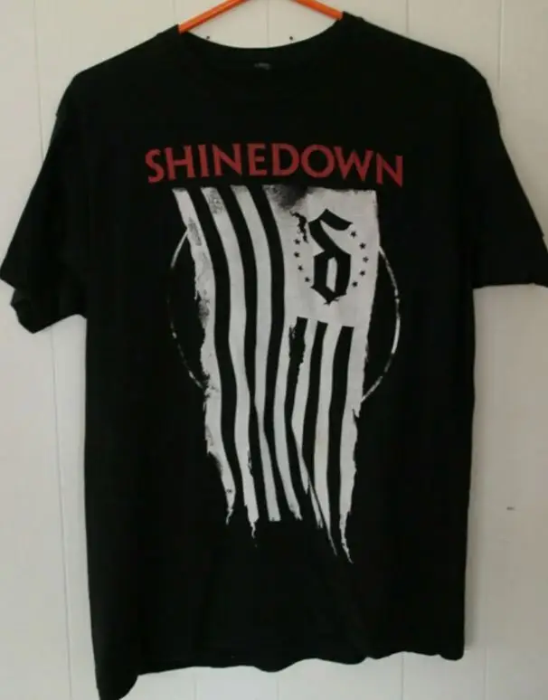 

Футболка Shinedown для концертов и тур, черная футболка, размеры от S до 5XL