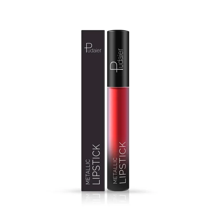 Pudaier 26-Farben-Mattflüssiger Lippenstift, wasserdicht, befeuchtet, Persönlichkeit, modischer Lipgloss, kein Ausbleichen, heiße Verkäufe, beliebte Lippenglasur