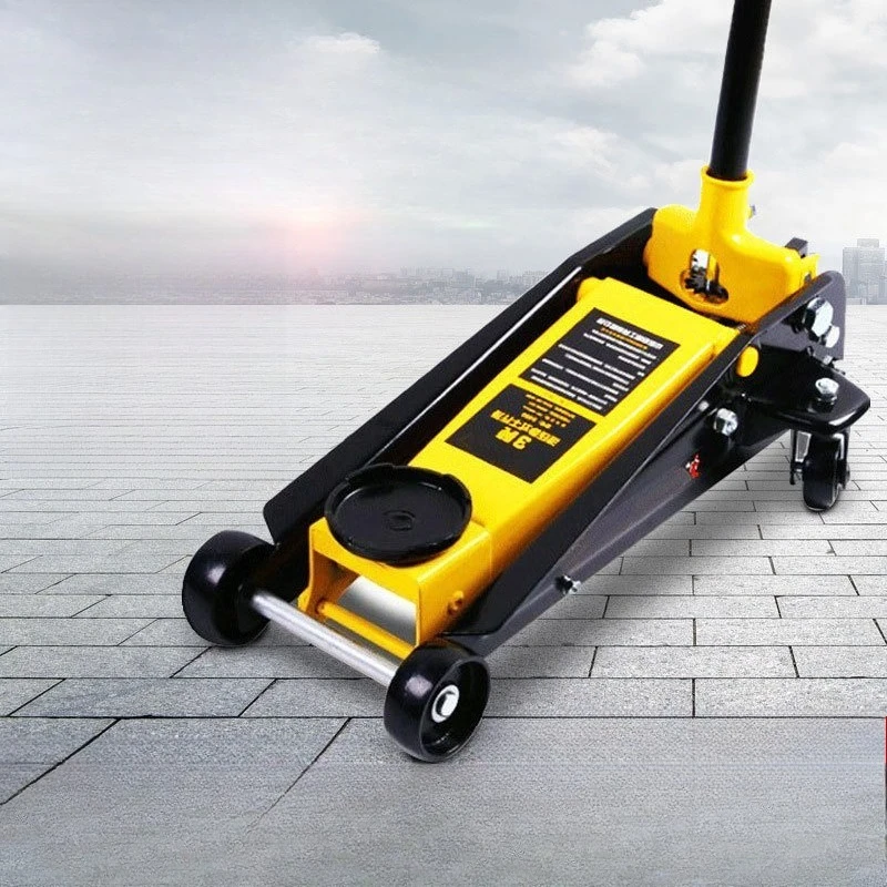 Floor Hydraulic Jack Pneumatic Low Profile Floor Jack Heavy-Duty Steel Racing Floor Jack with Piston Lift Pump