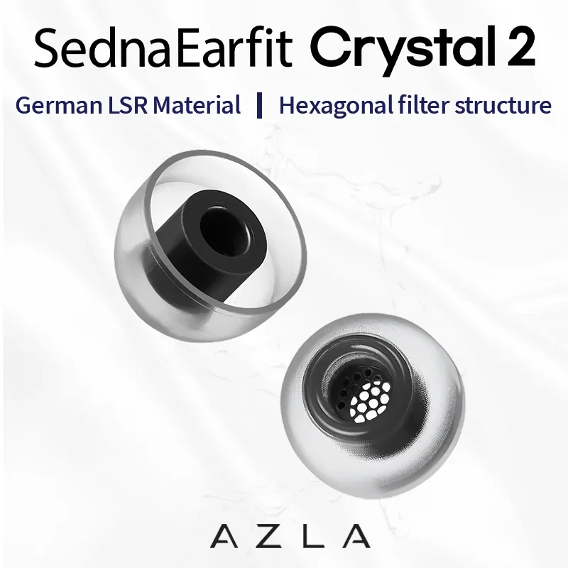AZLA Crystal ii AZLA Crystal 2 AZLA Crystal Eartips AZLA Crystal Ear Tip AZLA Crystal Standard Silicone Ear Tips Earbuds Tips