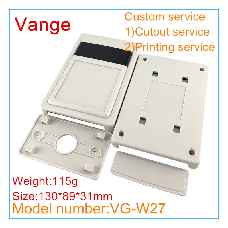 Vange entrance project box 130*89*31mm ABS plastic instrument enclosure