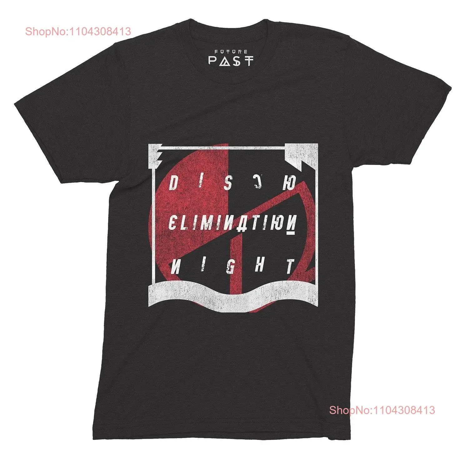 Disco Elimination Night T Shirt Black long or short sleeves